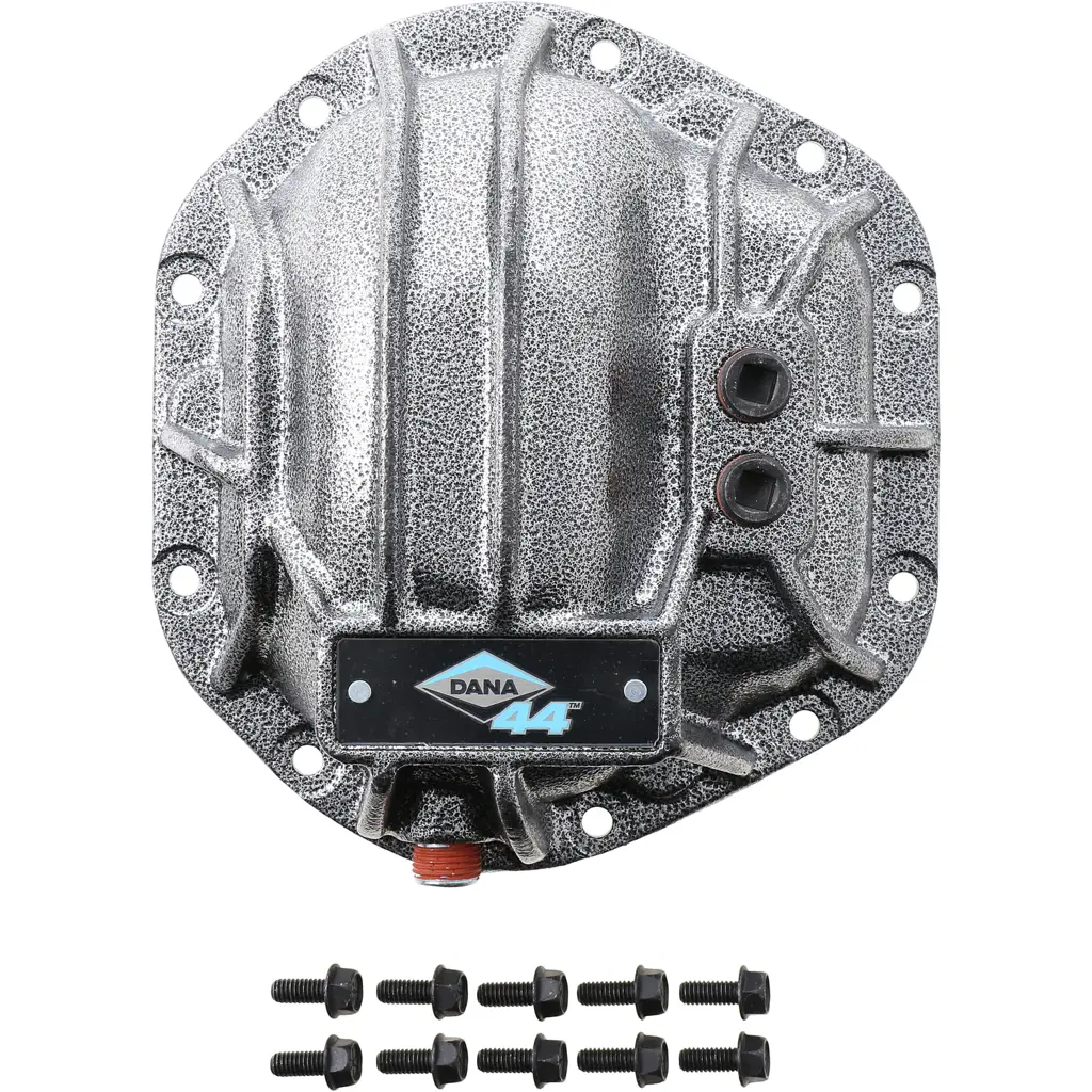 Spicer 10023536 Dana 44™ Diff Cover, Gray Nodular Iron - Fits Dana 44 Axle, Various - Front/Rear Axle Compatible