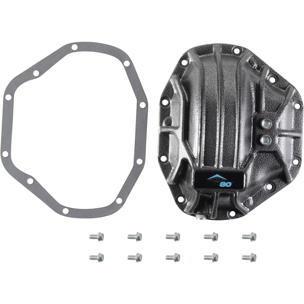 Spicer 10023537 Dana 80™ Diff Cover, Gray Nodular Iron - Fits Dana Model 80 Axle (M80), Various - Rear Axle