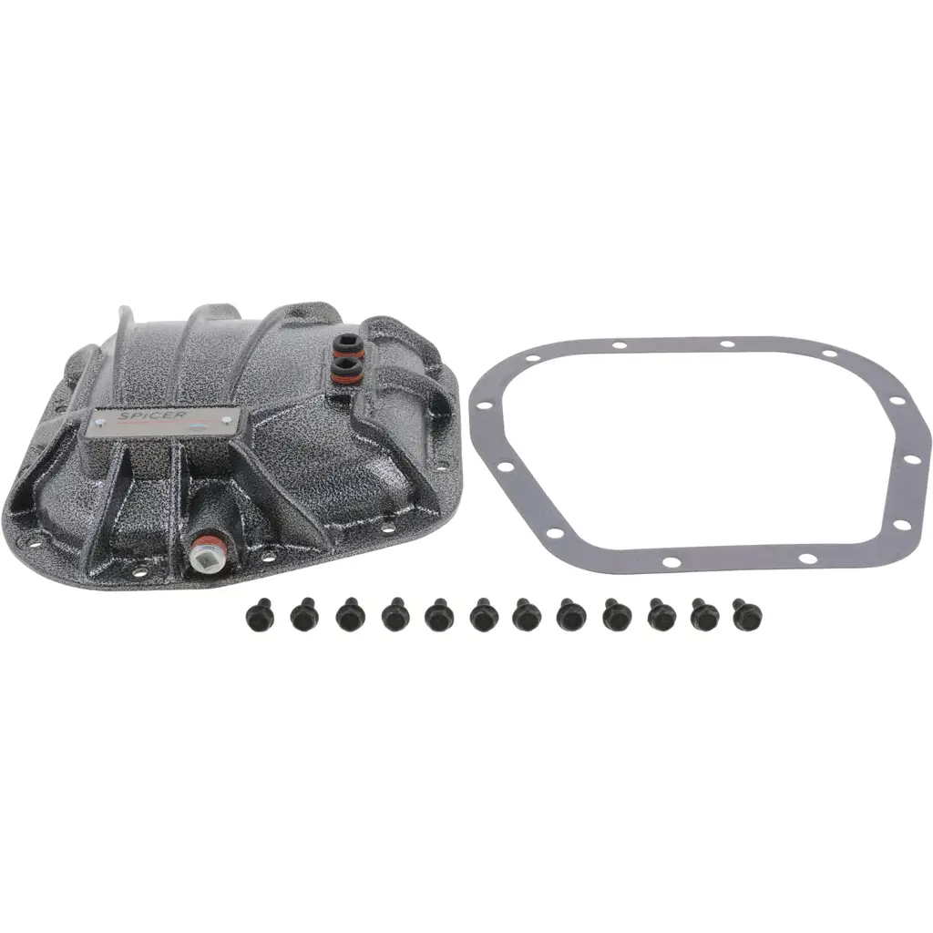 Spicer 10023539 Ford 9.75 Diff Cover, Gray Nodular Iron - Fits Ford 9.75 Axle, Various - Rear Axle thumbnail 2