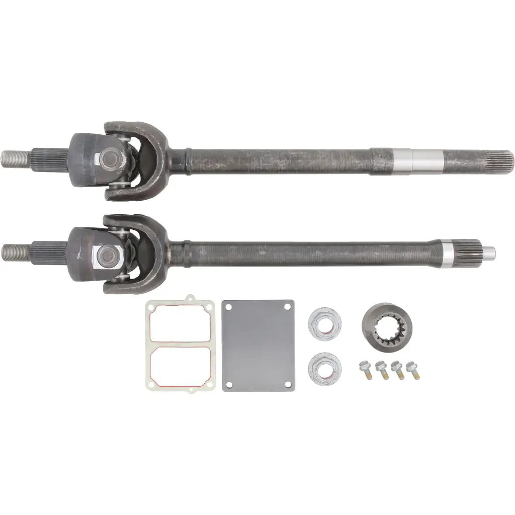 Spicer 10044474 Chromoly Axle Shaft and Joint Assembly Kit, Fits 2020+ Jeep Gladiator JT, 2018+ Wrangler JL - Dana 44 AdvanTEK Wide Track ELD Front - Includes FAD Removal  - NON-RETURNABLE