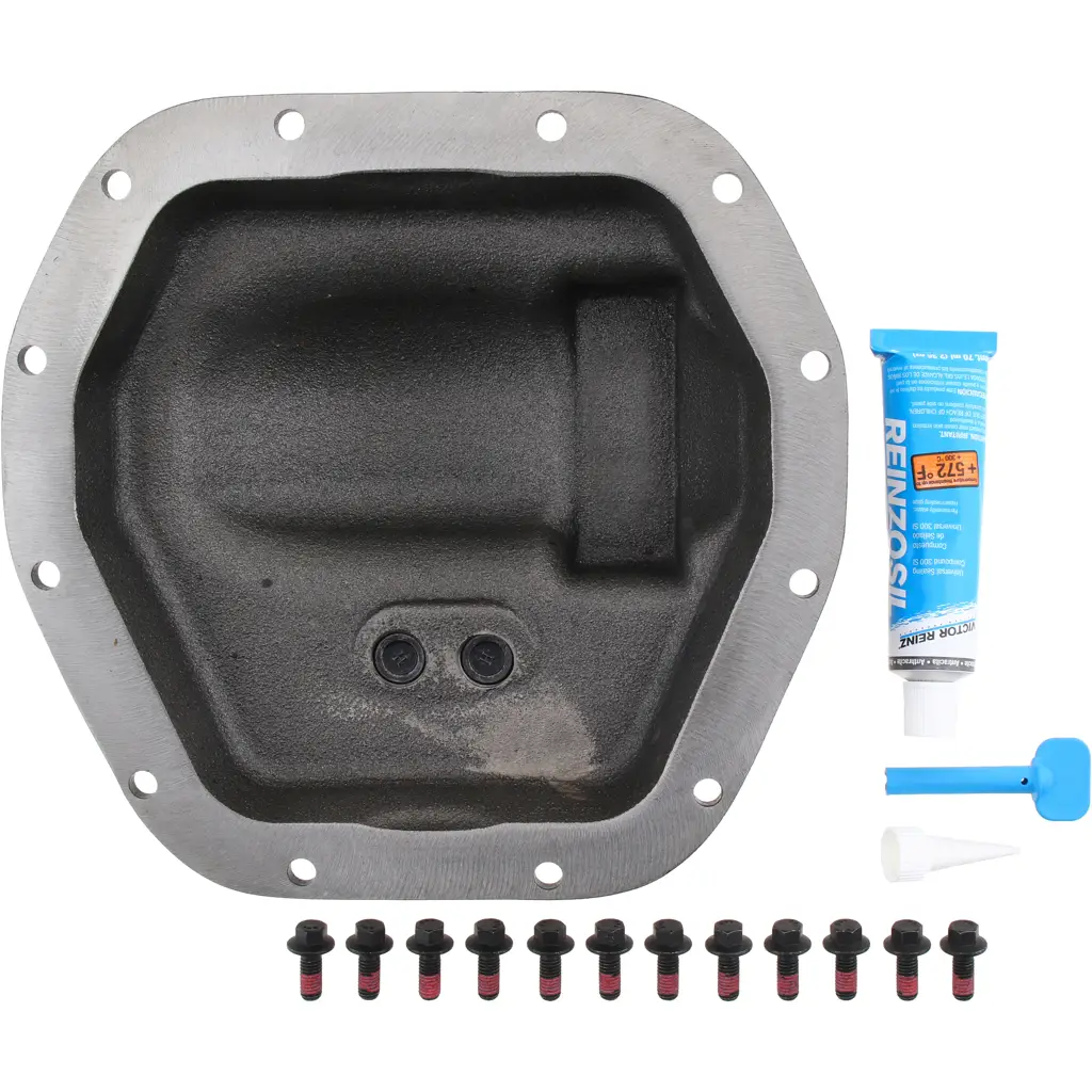 Spicer 10040651 Dana 44™ AdvanTEK® Diff Cover, Gray Nodular Iron - Fits 2018+ Jeep Wrangler JL, 2020+ Jeep Gladiator JT, Dana 44 AdvanTEK Axle - Rear Axle thumbnail 3