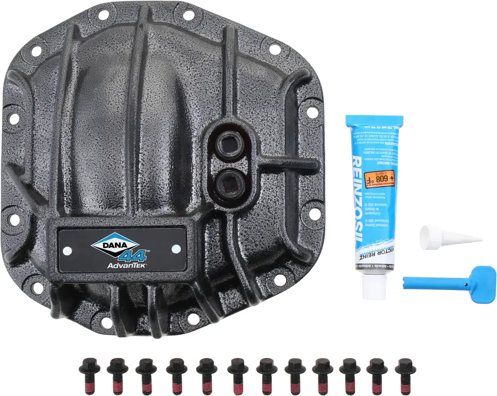Spicer 10040651 Dana 44™ AdvanTEK® Diff Cover, Gray Nodular Iron - Fits 2018+ Jeep Wrangler JL, 2020+ Jeep Gladiator JT, Dana 44 AdvanTEK Axle - Rear Axle thumbnail 2