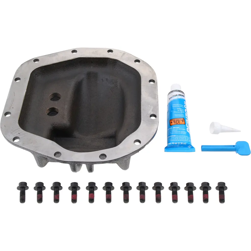 Spicer 10044349 Dana 35™ AdvanTEK® Diff Cover, Gray Nodular Iron - Fits 2018+ Jeep Wrangler JL, Dana 35 AdvanTEK Axle - Rear Axle thumbnail 4