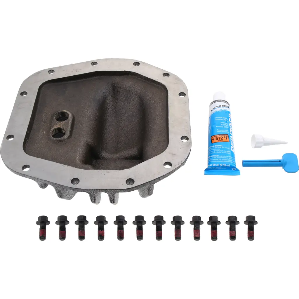 Spicer 10040640 Dana 30™ Diff Cover, Gray Nodular Iron - Fits 2018+ Jeep Wrangler JL, Dana 30 Axle - Front Axle thumbnail 4