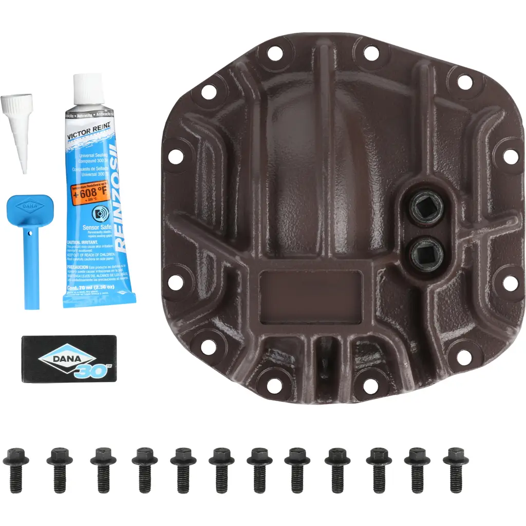 Spicer 10332150 Dana 30™ Diff Cover, Primed-Paintable Nodular Iron - Fits 2018+ Jeep Wrangler JL, Dana 30 Axle - Front Axle