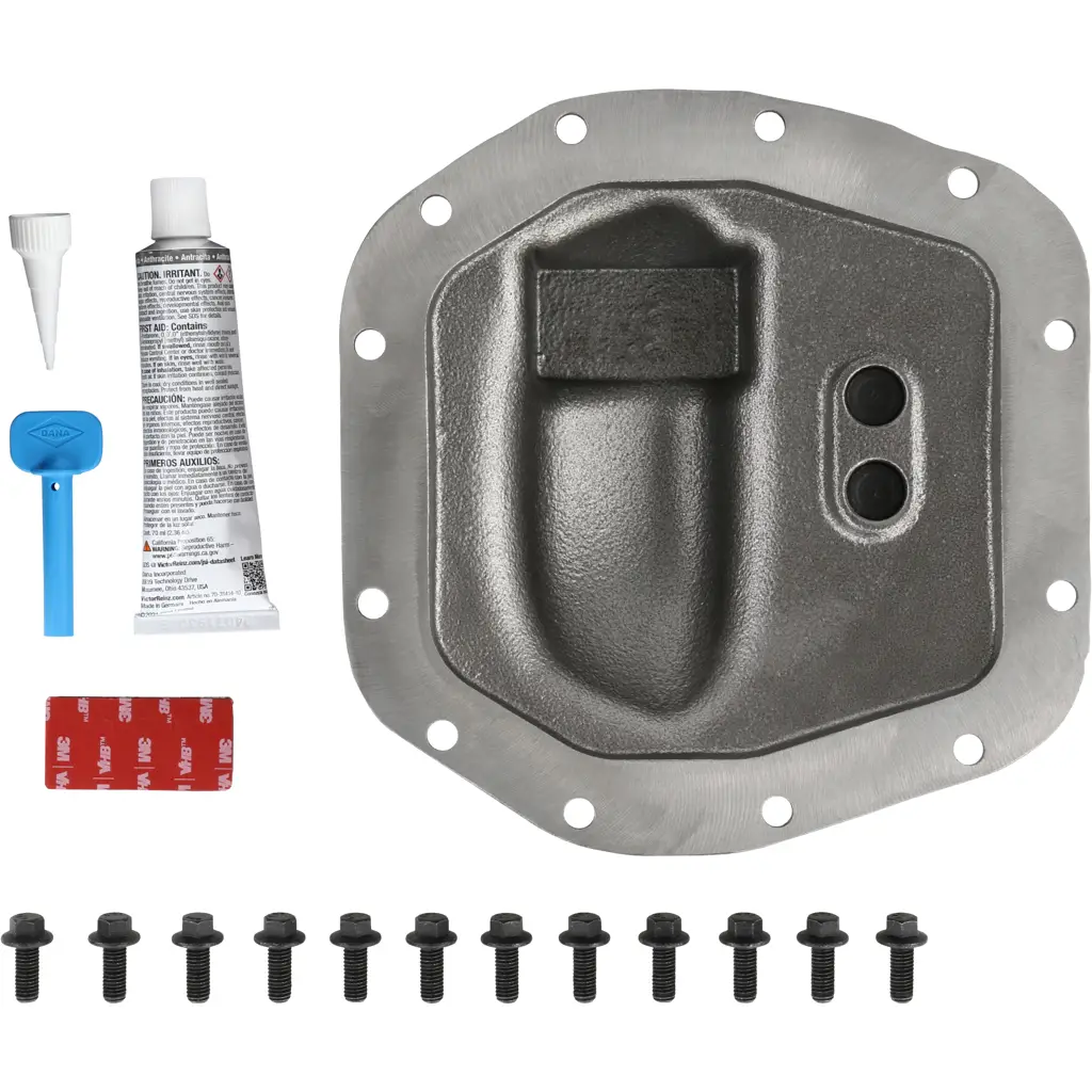 Spicer 10332150 Dana 30™ Diff Cover, Primed-Paintable Nodular Iron - Fits 2018+ Jeep Wrangler JL, Dana 30 Axle - Front Axle thumbnail 2