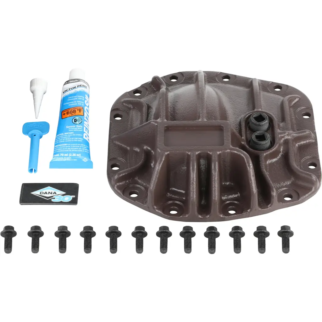 Spicer 10332150 Dana 30™ Diff Cover, Primed-Paintable Nodular Iron - Fits 2018+ Jeep Wrangler JL, Dana 30 Axle - Front Axle thumbnail 3