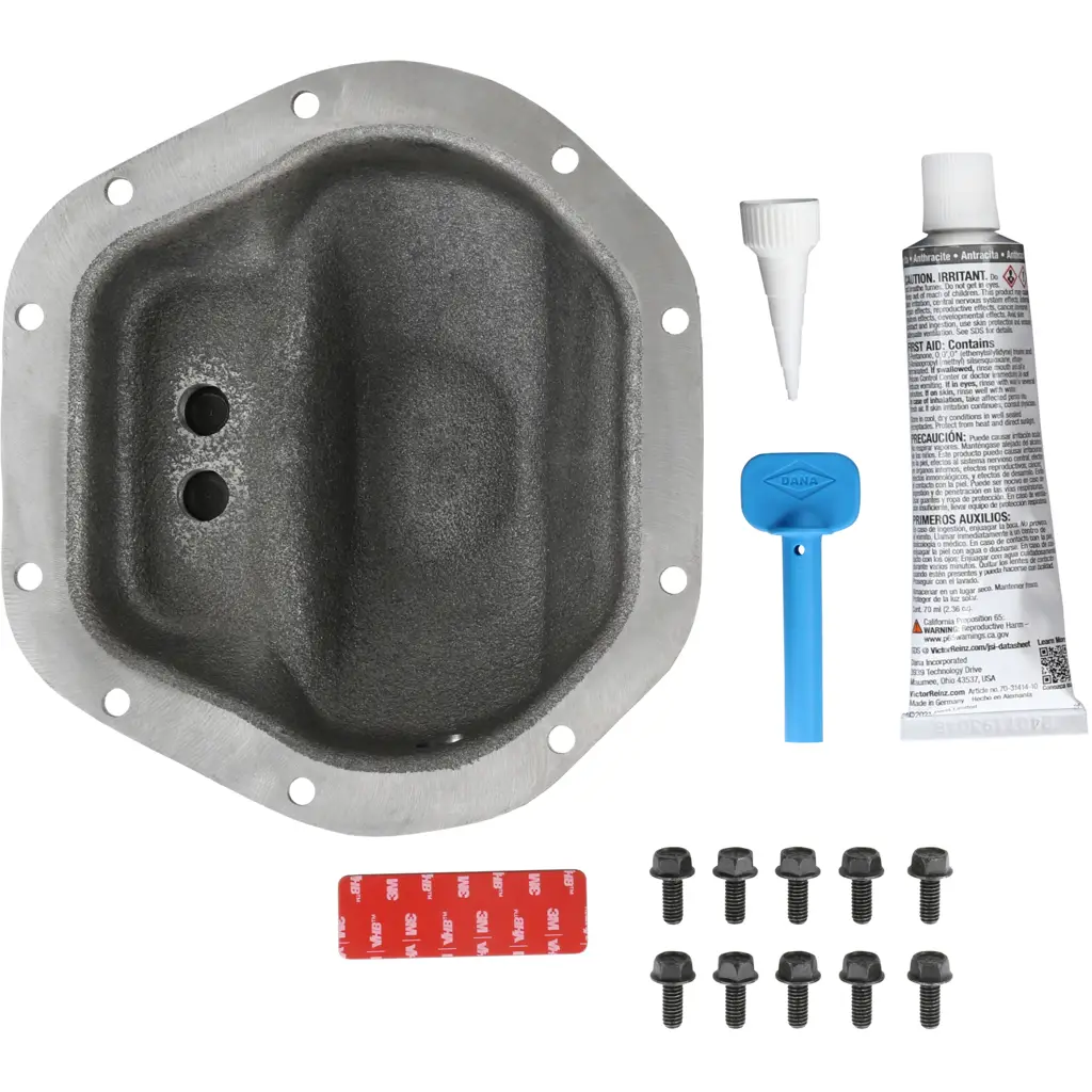 Spicer 10332157 Dana 44™ Diff Cover, Primed-Paintable Nodular Iron - Fits Dana 44 Axle, Various - Front/Rear Axle Compatible thumbnail 2