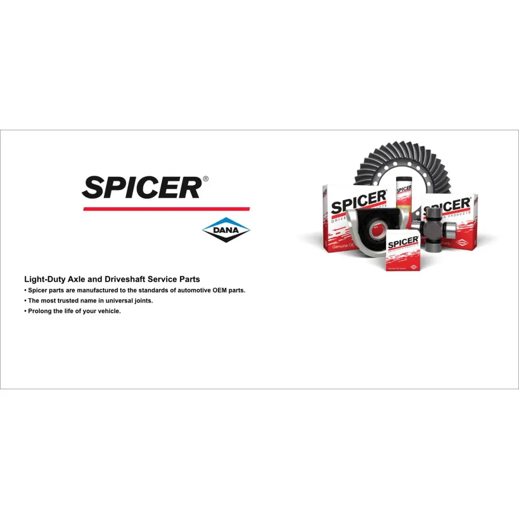 Spicer 5-3263X
  U-Joint, Greaseable, 2 RL Series - ISR Style - NON-RETURNABLE thumbnail 3