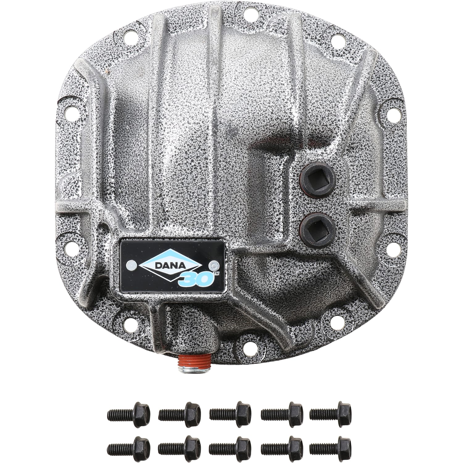 Spicer 10023534 Dana 30™ Diff Cover, Gray Nodular Iron - Fits Dana Model 30 Axle, Various - Front/Rear Axle Compatible