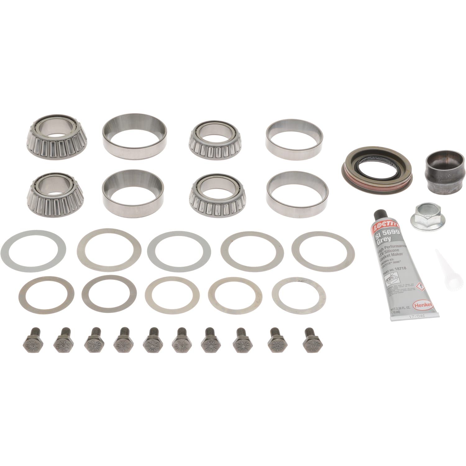 Spicer 10040313 Differential Rebuild Kit, Fits 2018+ Jeep Wrangler JL with Dana 30 AdvanTEK - Front Axle (Master Overhaul Kit)